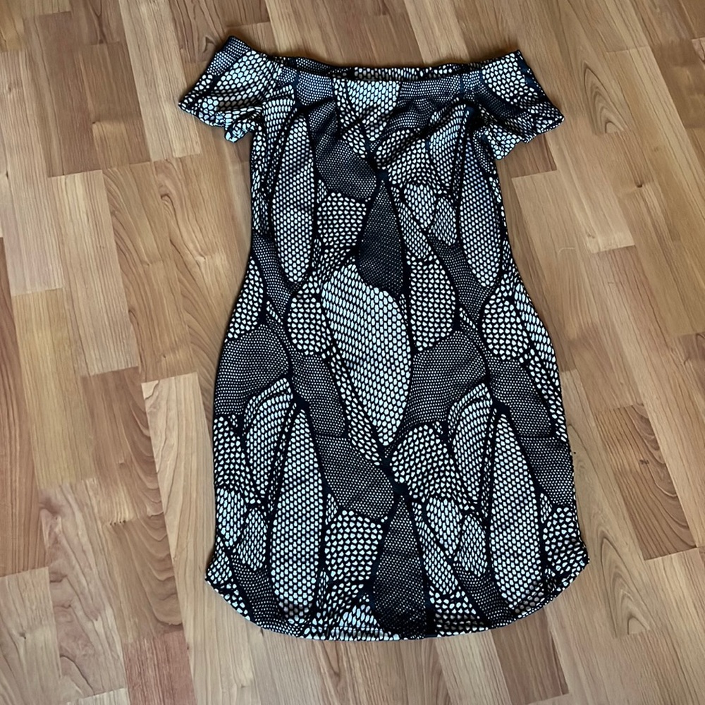 Black and Nude dress, Small size